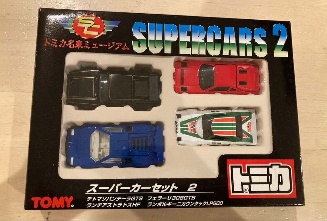 トミカ　名車ミュージアム　SUPERCARS SUPERCARS2 スーパカー