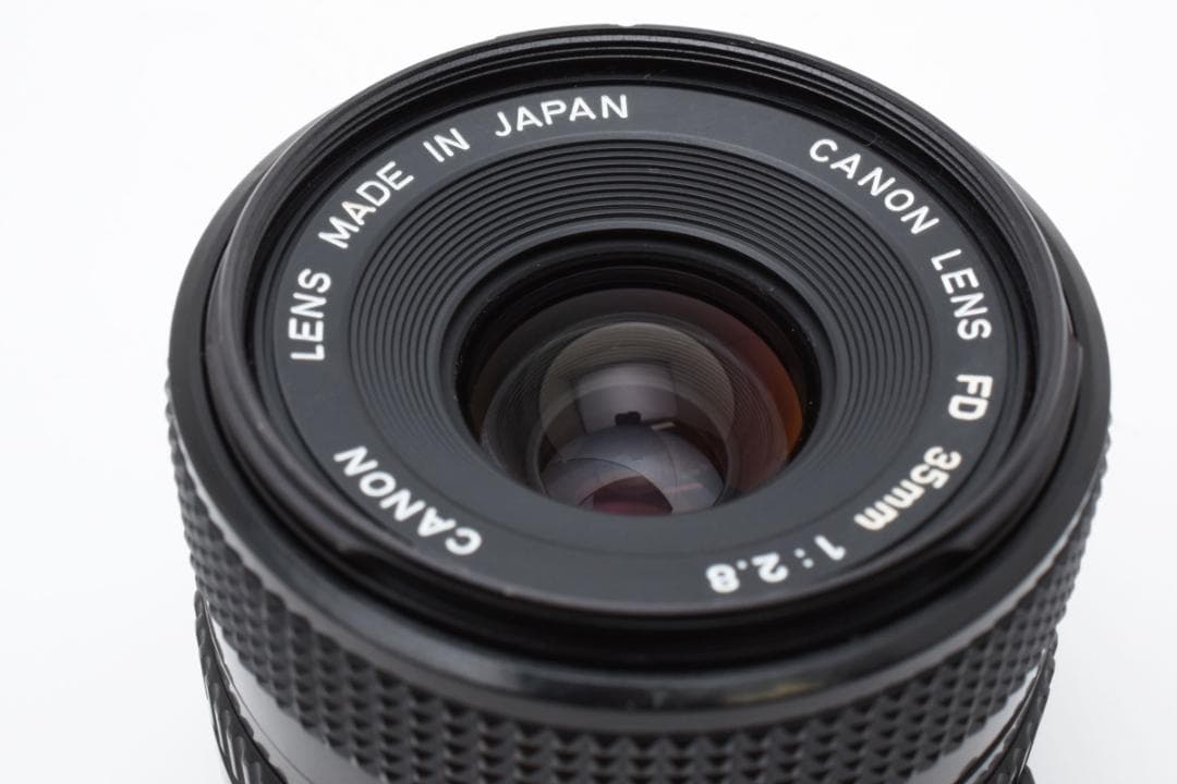 ★極上美品 Canon New FD 35mm F2.8/Sony Eアダプター
