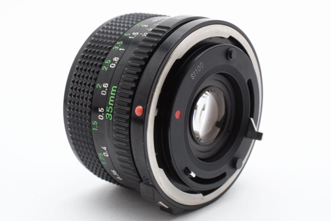 ★極上美品 Canon New FD 35mm F2.8/Sony Eアダプター