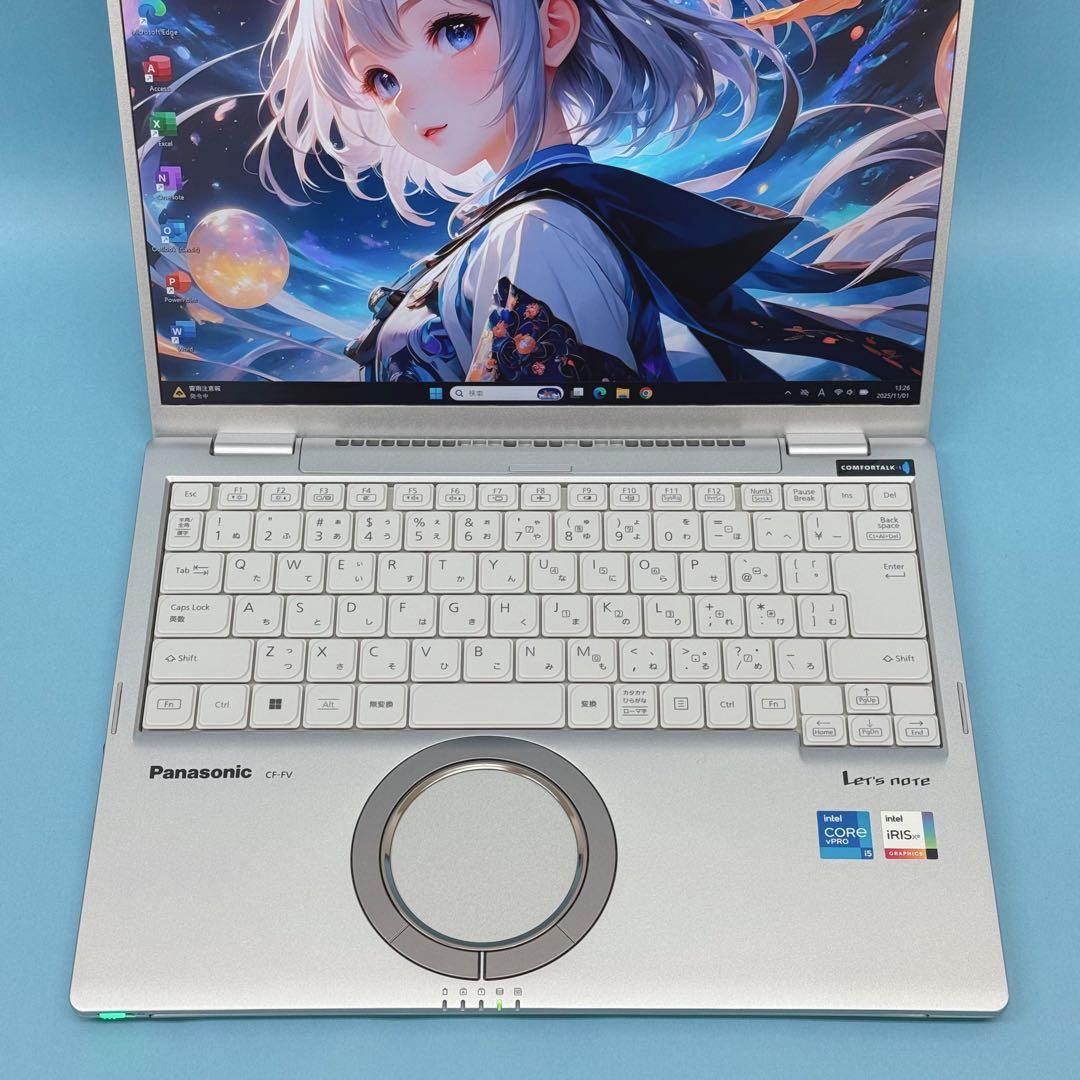878極美品 レッツノート CF-FV1 16GB 256GB office