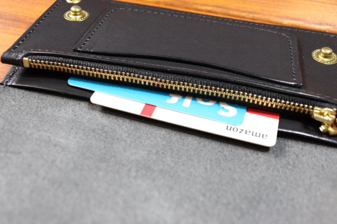 オーダー品　スタッズロングウォレット