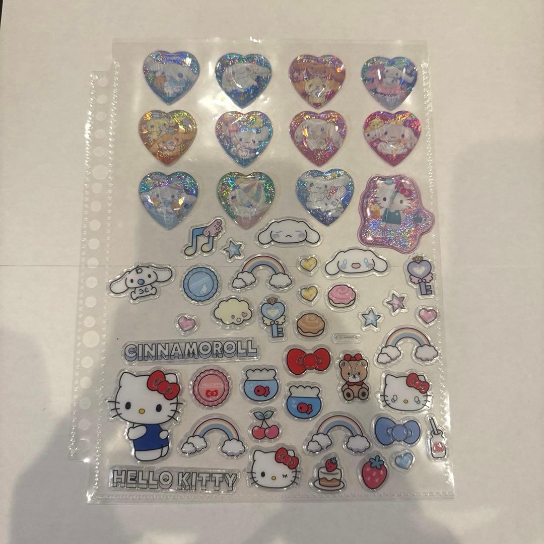 A5 シール帳 完成品 8ページ分
