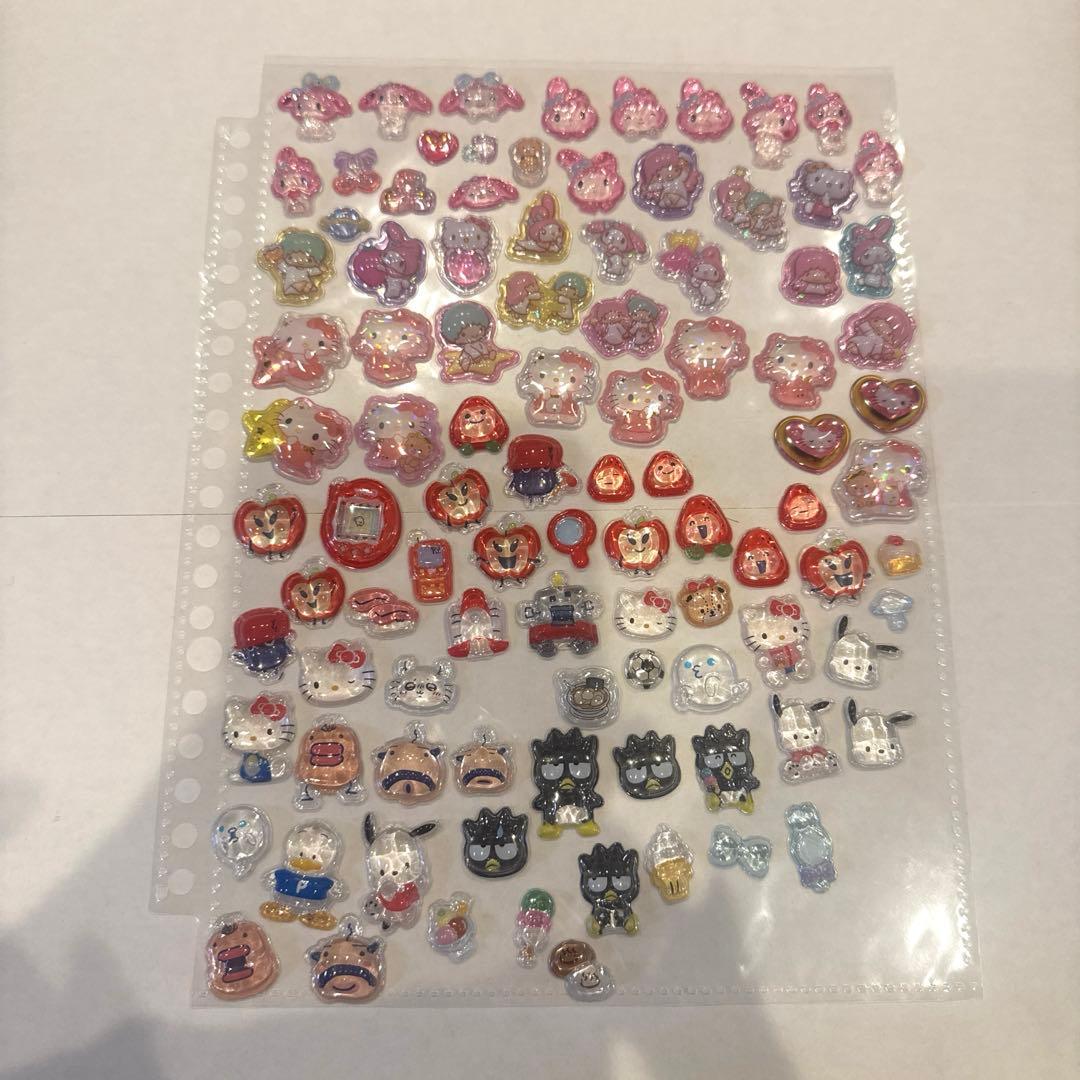 A5 シール帳 完成品 8ページ分