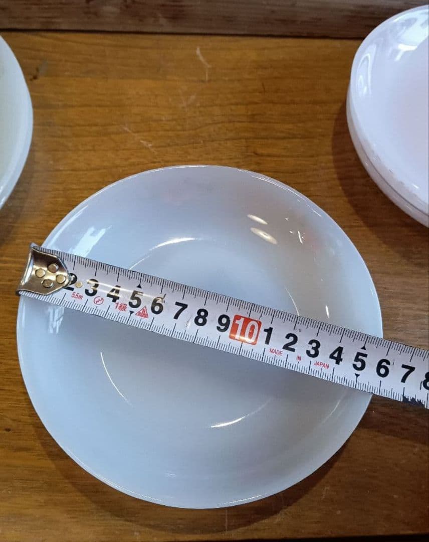 希少　Many　マニー　アンティークチェリー　プレート　ミルキーガラス