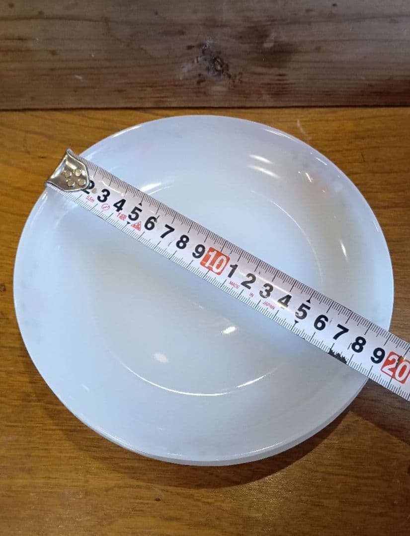 希少　Many　マニー　アンティークチェリー　プレート　ミルキーガラス