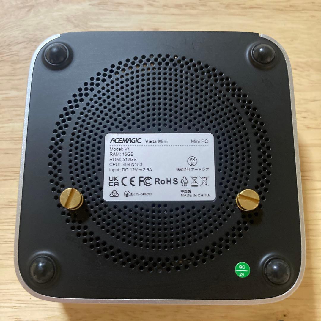 ミニPC ACEMAGIC Vista Mini PC V1