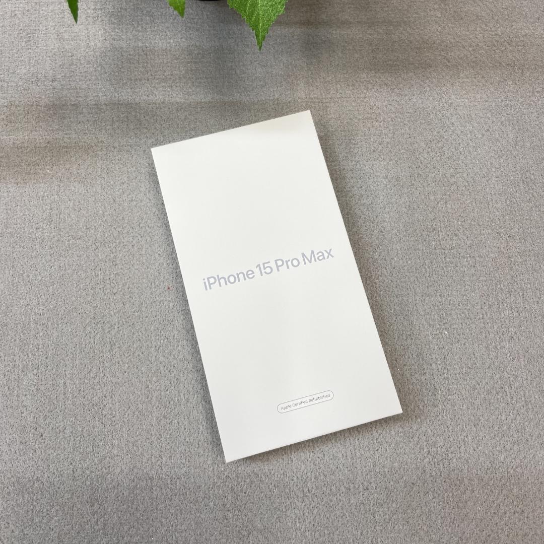 新品、未開封 iPhone 15ProMax 256GB 国内版 SIMフリー