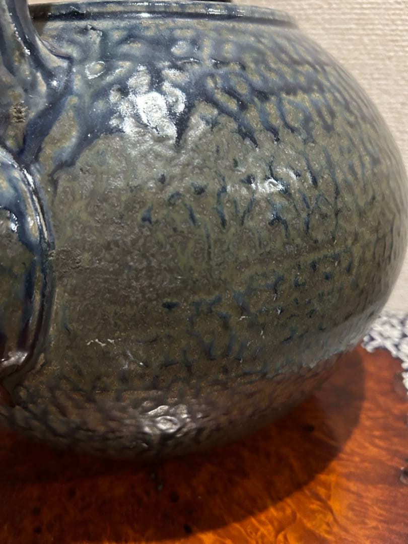 激レア　超大型　陶器　急須　 土瓶/按あん瓶/茶瓶/薬缶/茶道具/湯沸/水差し