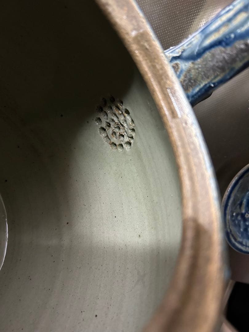 激レア　超大型　陶器　急須　 土瓶/按あん瓶/茶瓶/薬缶/茶道具/湯沸/水差し