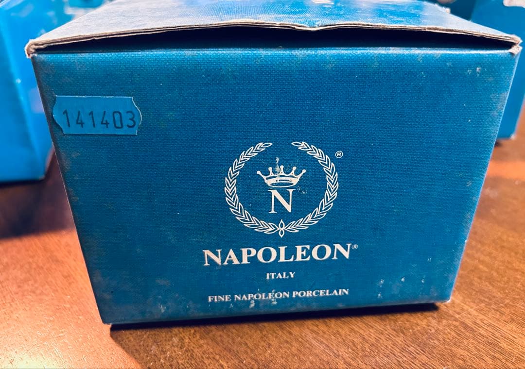 イタリア製 NAPOLEON ポーセリン ローズ フラワー フィギュリン　7点