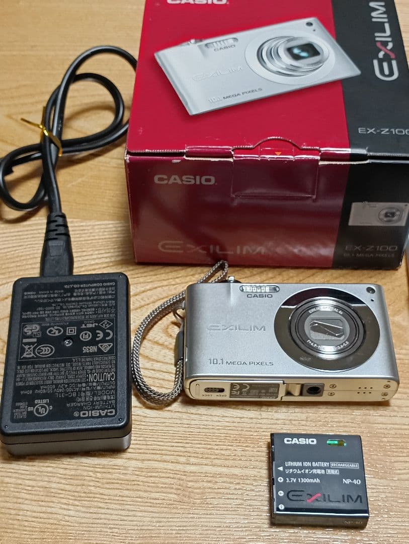 動作確認済 CASIO EX-Z100 デジタルカメラ