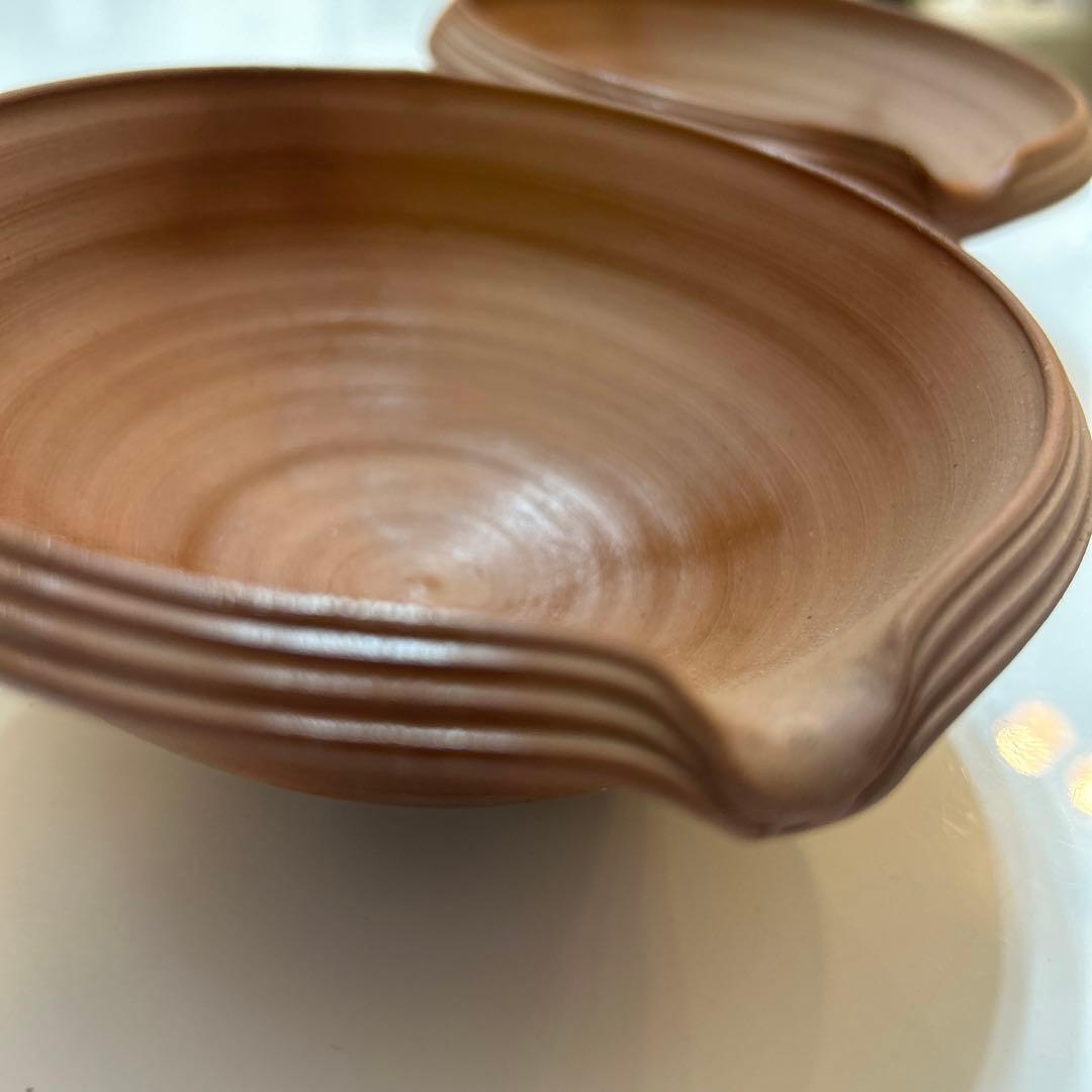 作家物　備前火襷（ひだすき）片口　陶芸作品　未使用