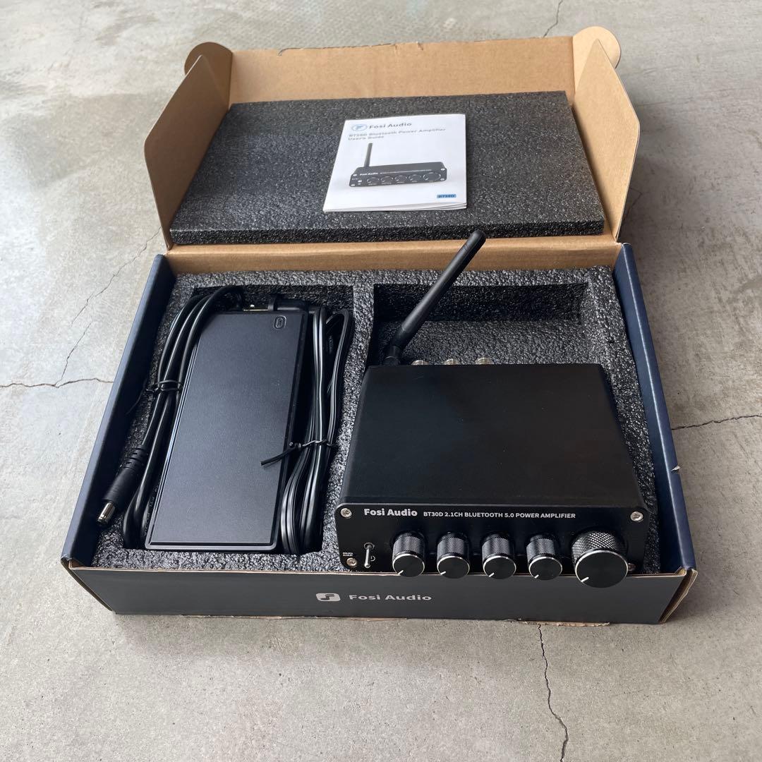 Fosi Audio BT30D 2.1ch パワーアンプ　Bluetooth
