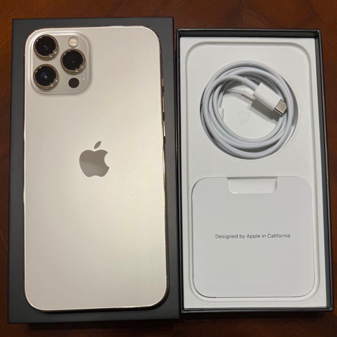 Apple iPhone12ProMax本体/512GB/ゴールド/SIMフリー