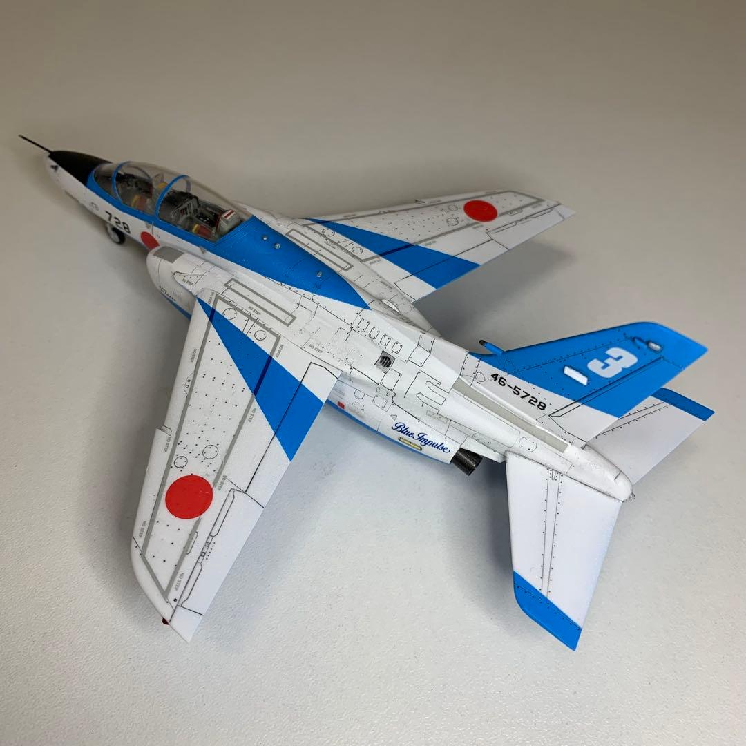 航空自衛隊 川崎 T-4 ブルーインパルス 3番機（完成品）ハセガワ 1/72