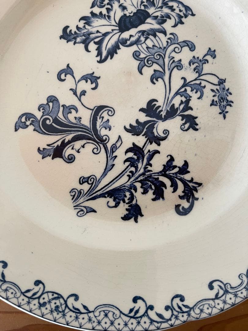 フランス　アンティーク　コンポティエ　ケーキスタンド　ガラスドーム付き