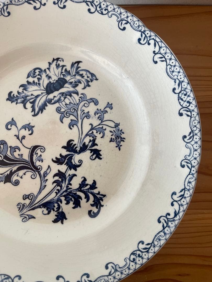 フランス　アンティーク　コンポティエ　ケーキスタンド　ガラスドーム付き