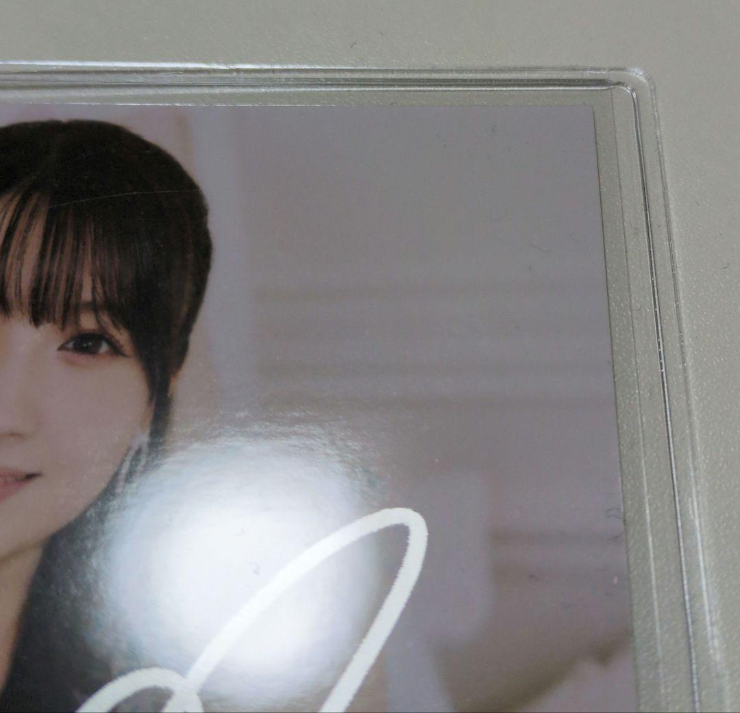 岡田夢以 FCイベント しゃんみーてぃんぐ 直筆サイン入り ブロマイド