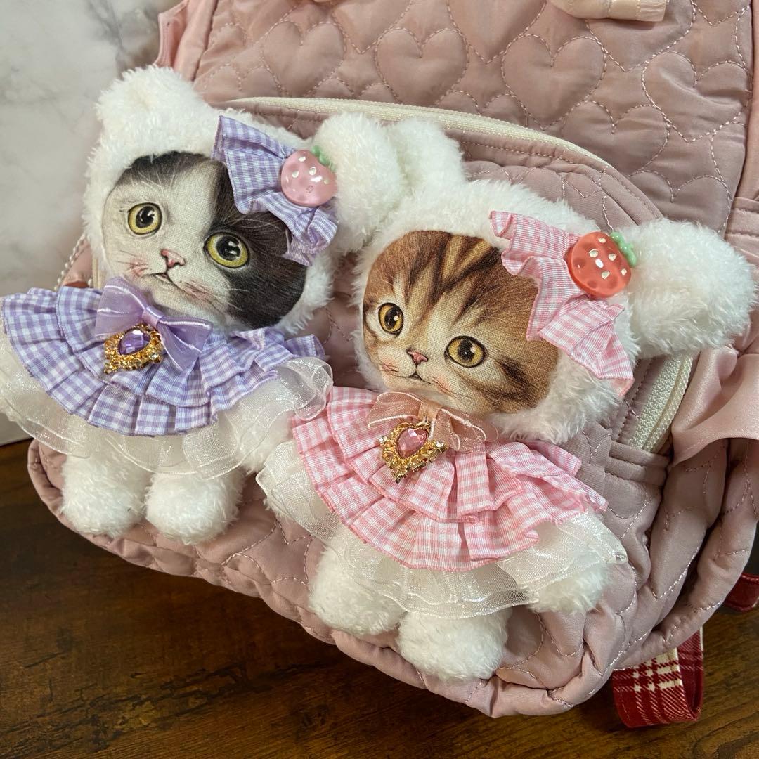 ゆ*ん様 コヤンイサムチョン【3way ショルダーバッグ】リュック 猫ちゃんバッ