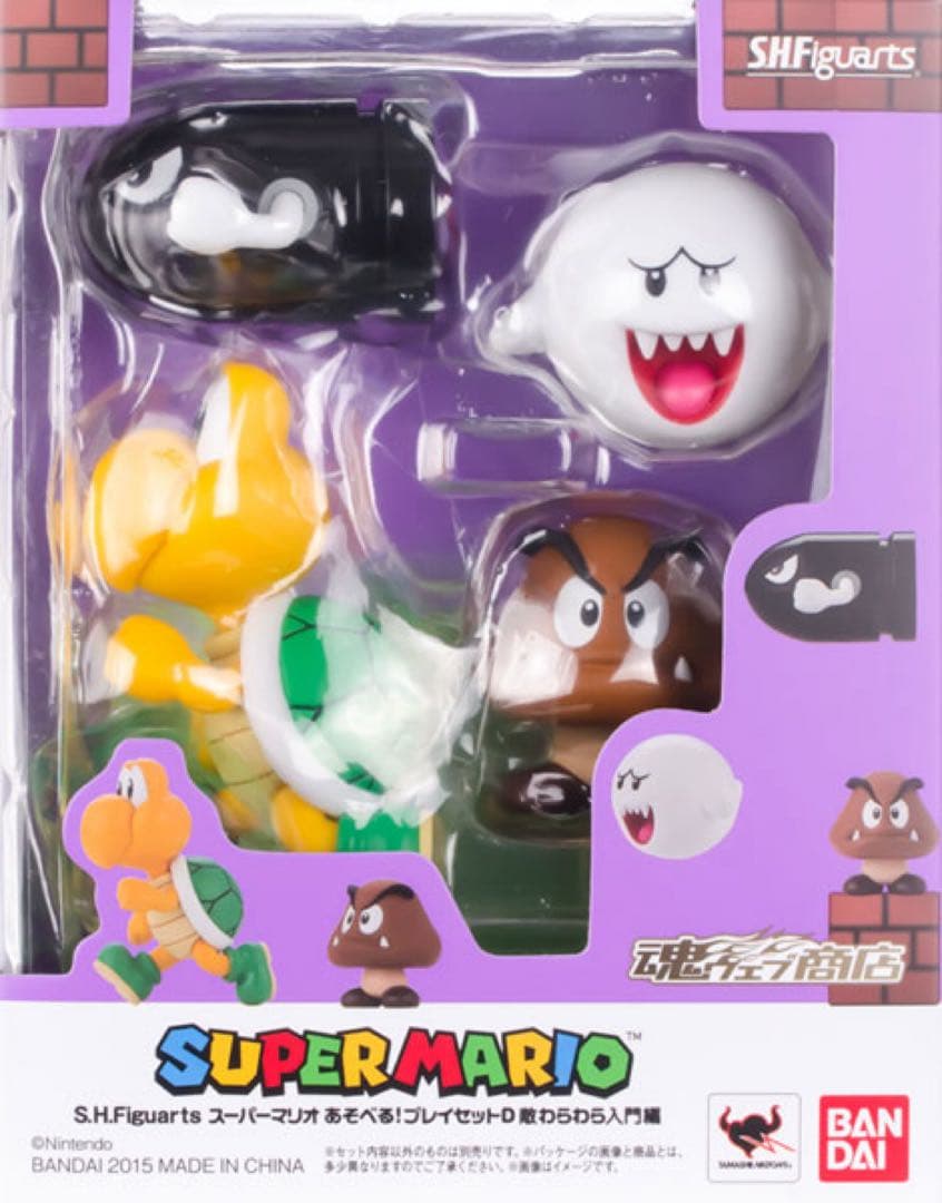 S.H.Figuartsスーパーマリオ あそべる！プレイセットD敵わらわら入門編