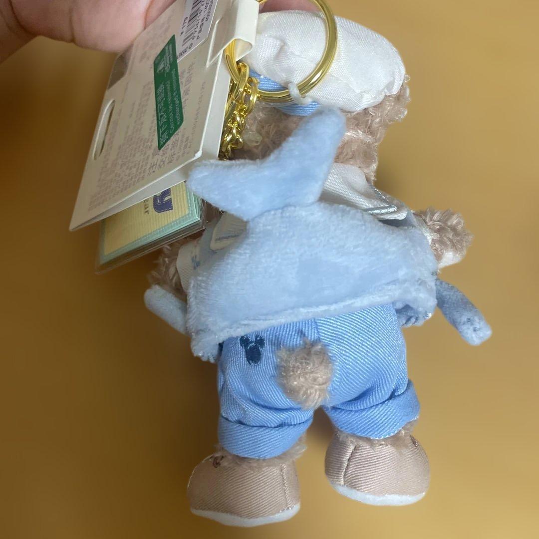 上海ディズニー 限定 ダッフィー ぬいぐるみ キーチェーン サマー