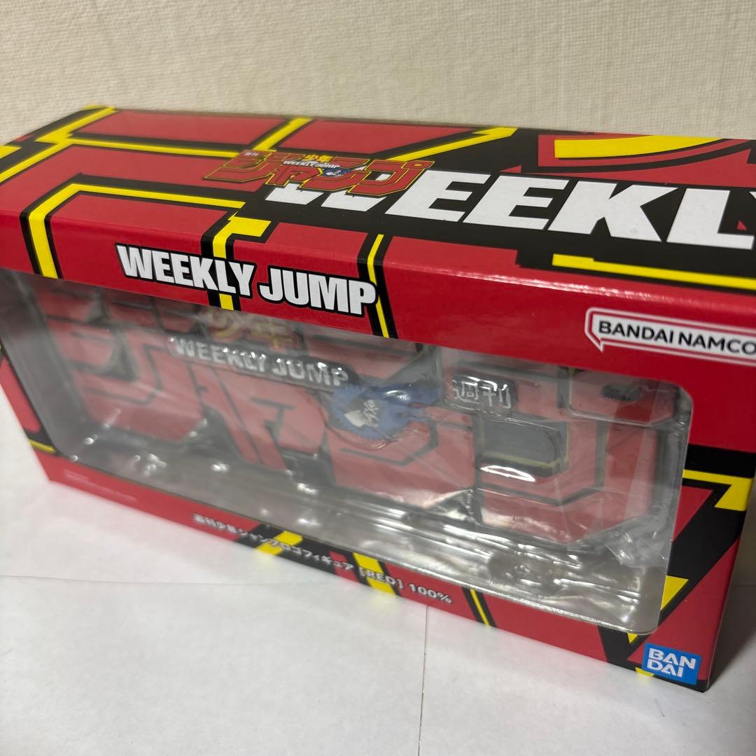 正規品 週刊少年ジャンプ ロゴフィギュア red ワンピース　ナルト　応募者全員