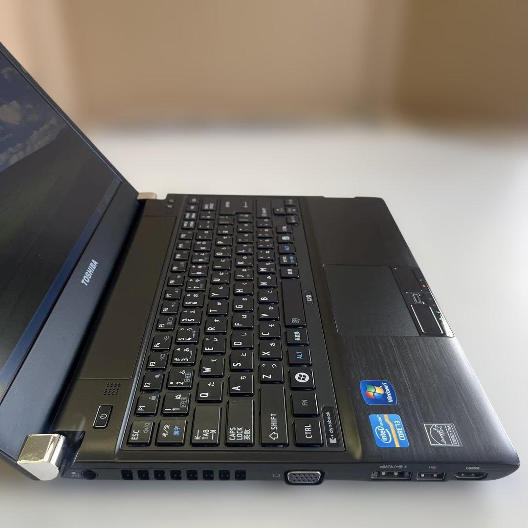 ☆格安美品☆Win XP☆東芝長時間バッテリー付13.3インチ液晶コンパクトPC