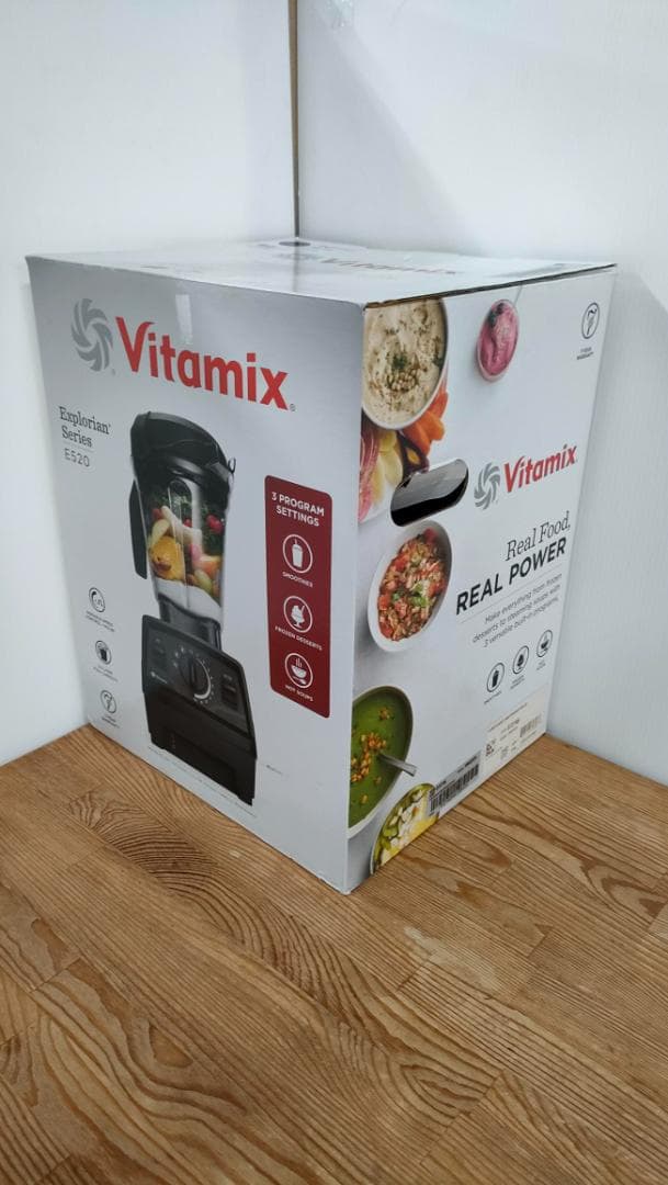 【美品】バイタミックス E520　ブラック　保証書あり　1664