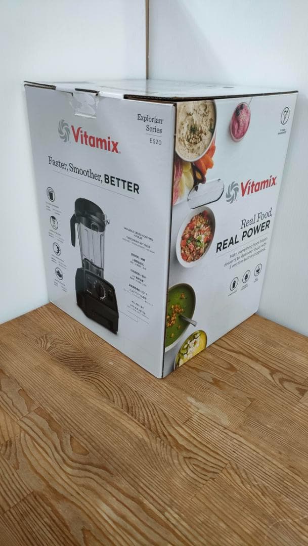 【美品】バイタミックス E520　ブラック　保証書あり　1664