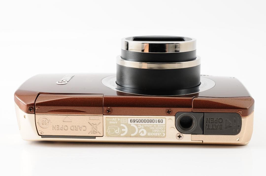 SALE！【ほぼ新品 元箱付き】 キャノン Canon IXY 50S ブラウン