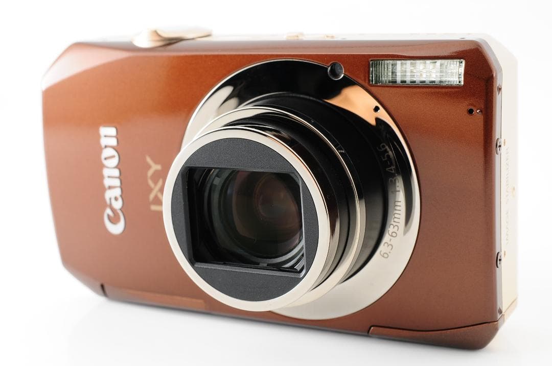 SALE！【ほぼ新品 元箱付き】 キャノン Canon IXY 50S ブラウン