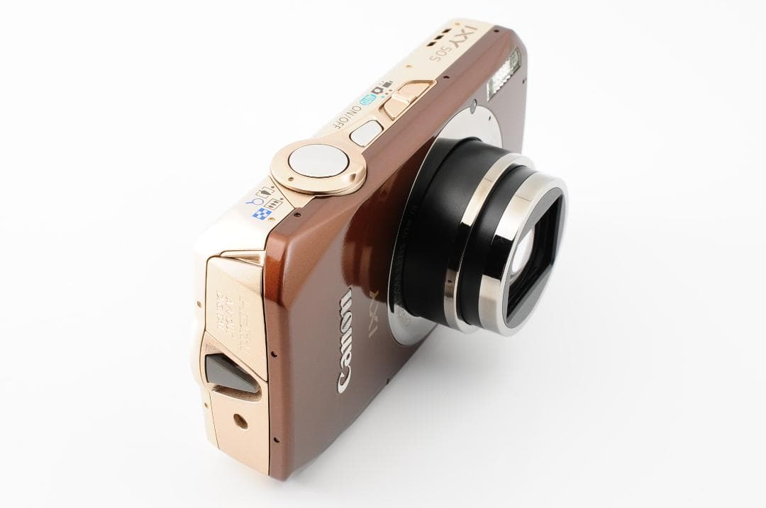 SALE！【ほぼ新品 元箱付き】 キャノン Canon IXY 50S ブラウン