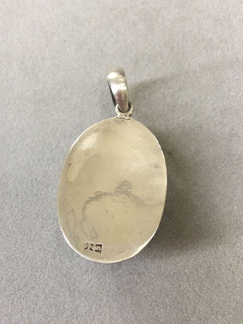 [新品] silver925 天然石　幸運　ラピスラズリ　ペンダントトップ