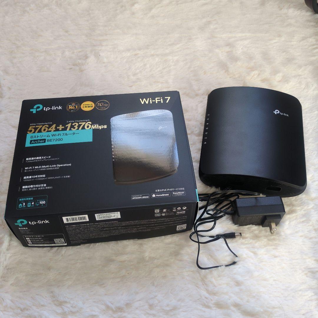 【新品】TP-LINK Wi-Fiルーター Archer BE7200