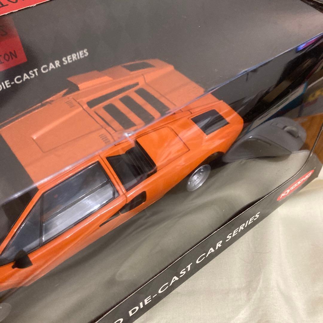 京商1/18 ランボルギーニ カウンタック LP400 オレンジ