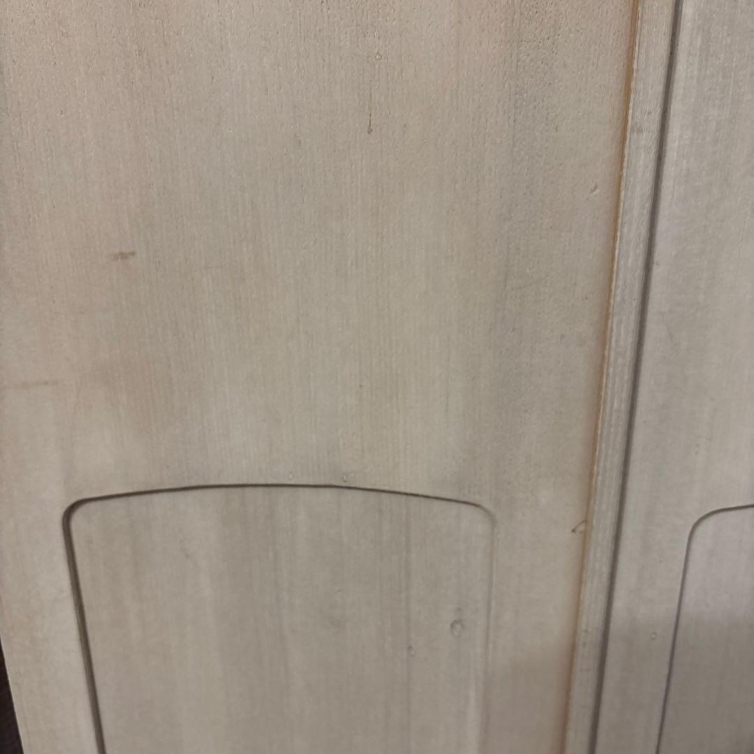 三味線用桐箪笥　３棹掛け　小物引き出し２カ所付　総桐
