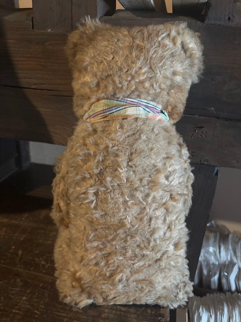 希少 ドイツ製 アンティーク テディベア 木毛 65cm