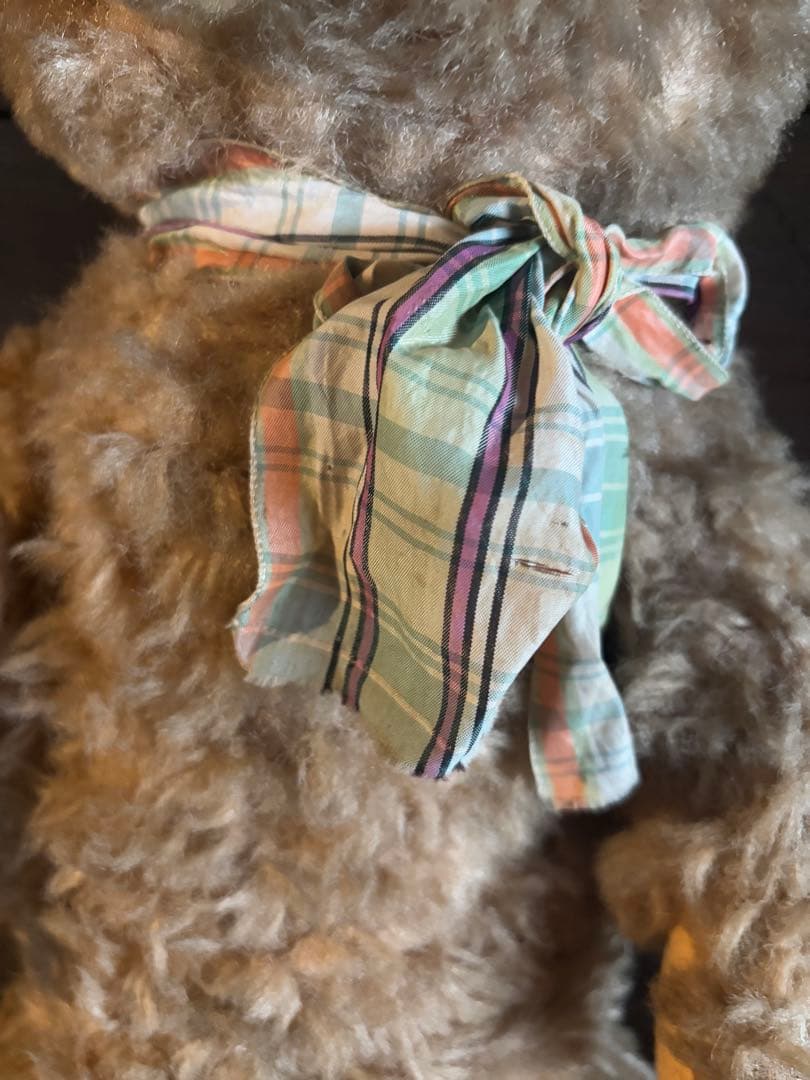 希少 ドイツ製 アンティーク テディベア 木毛 65cm