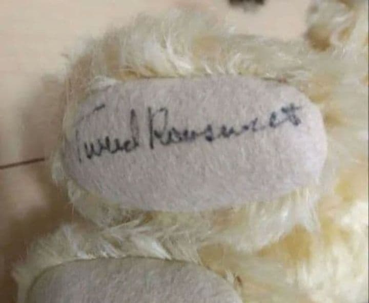 Steiff RICHARD ディズニー100周年サイン付