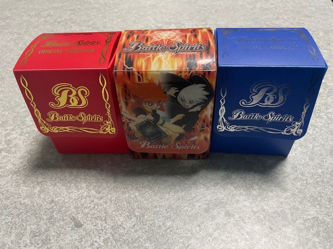 バトルスピリッツ　青コア950個　デッキケース　その他サプライおまけ