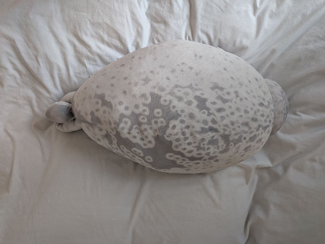 YOU+MORE! のほほんアザラシアラレちゃん もっちりビッグクッション