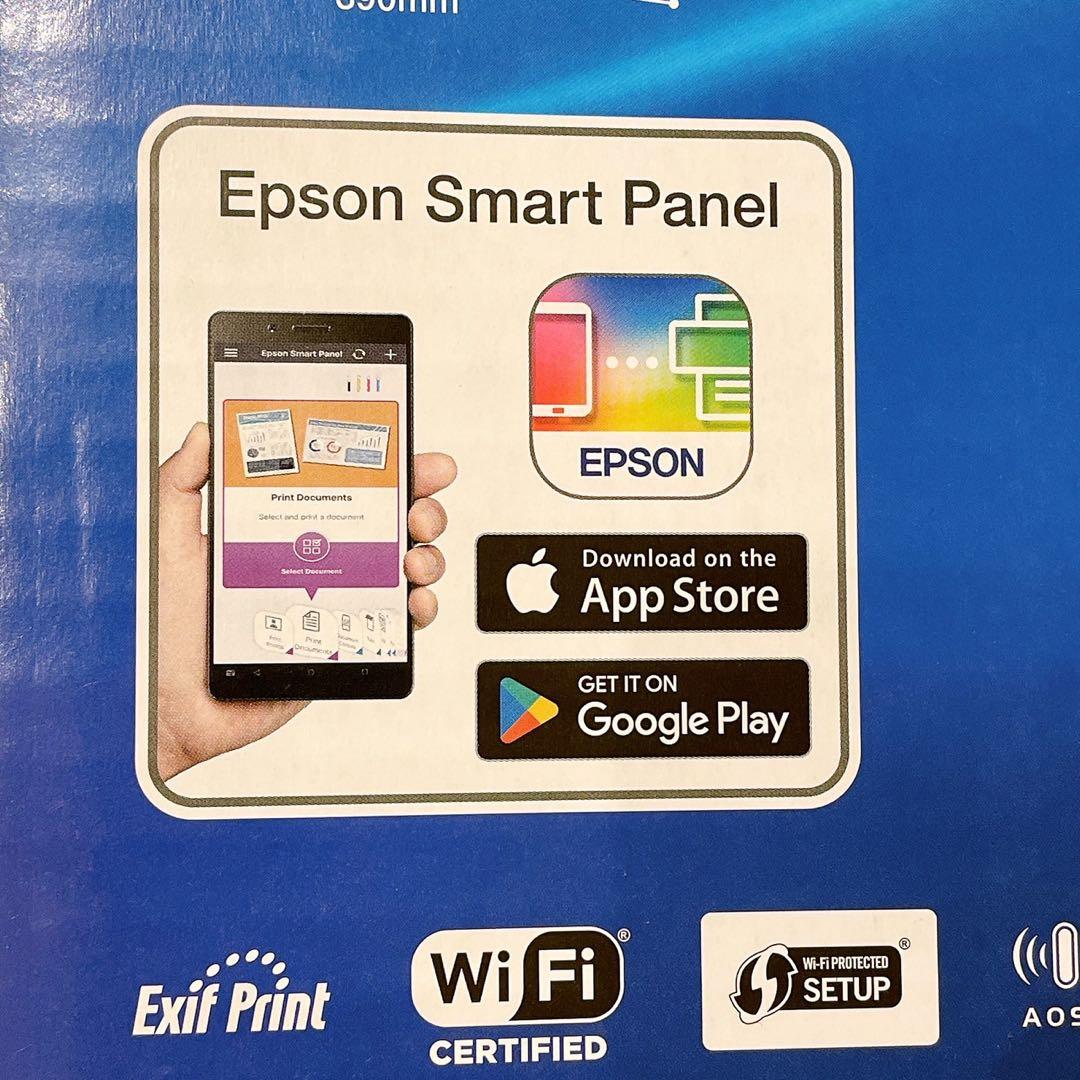 動作確認済EPSON インクジェットプリンター　EW-056A 互換インク4色付