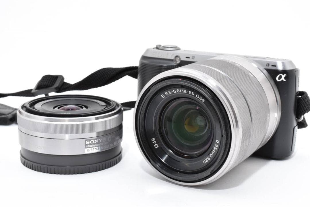ほぼ新品 ソニー　SONY α NEX-C3 ダブルレンズキット ＃A470