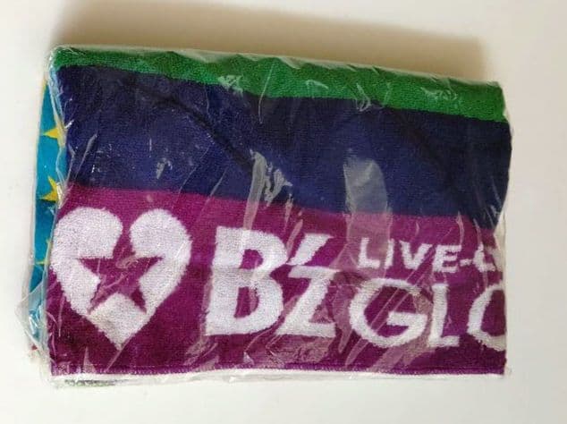 B'z ライブ グッズ GLORYDAYS グローリーデイズ タオル 新品未使用