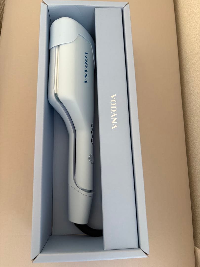 VODANA カールヘアアイロン 40mmライトブルー