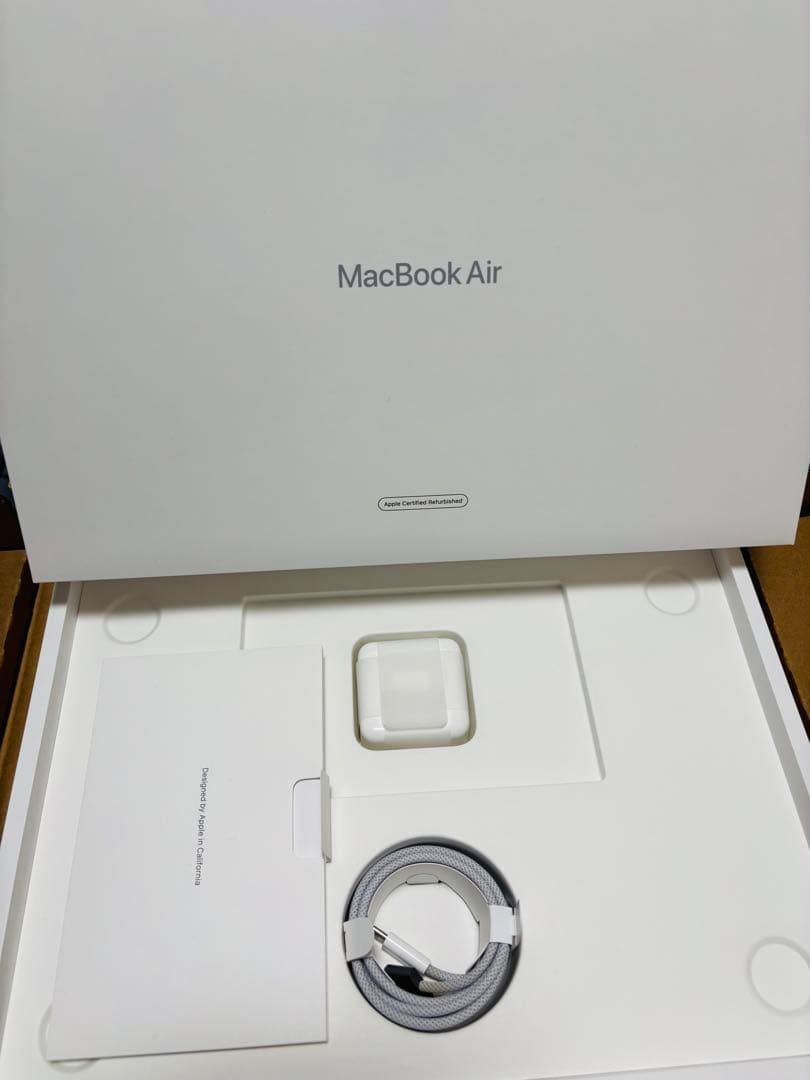 【高速512GB】MacBook Air M2 スペースグレイ 初期化済