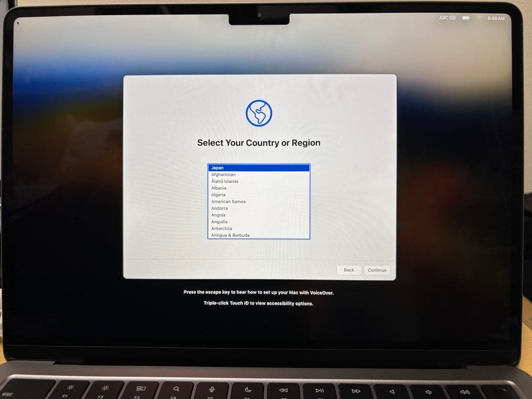 【高速512GB】MacBook Air M2 スペースグレイ 初期化済