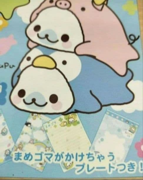 ☆激レア♥️当時物‼️まめゴマメモ帳♥️シールおえかきプレート付♥️未使用♥️☆