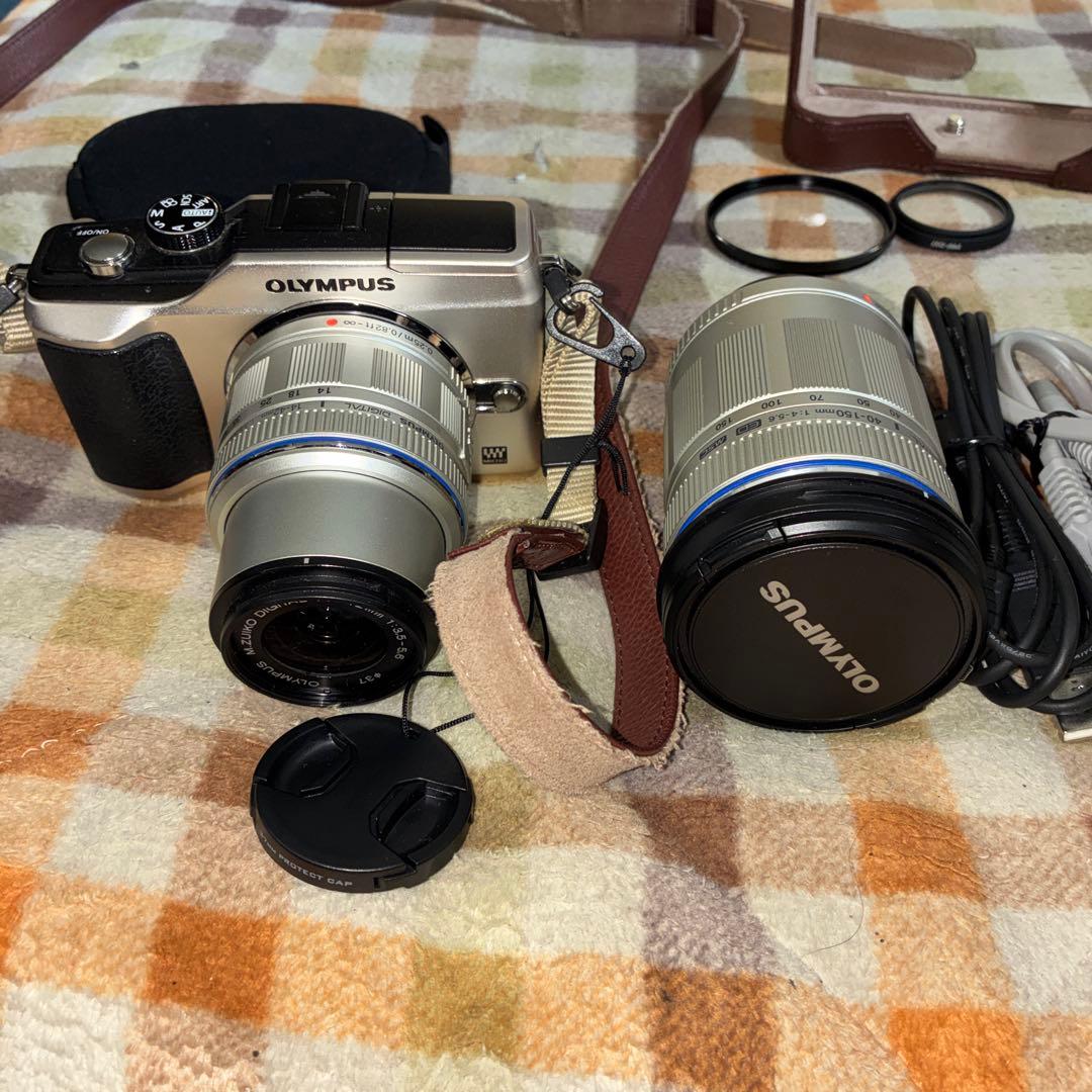 【美品】OLYMPUS PEN E-PL2 ダブルズームキット