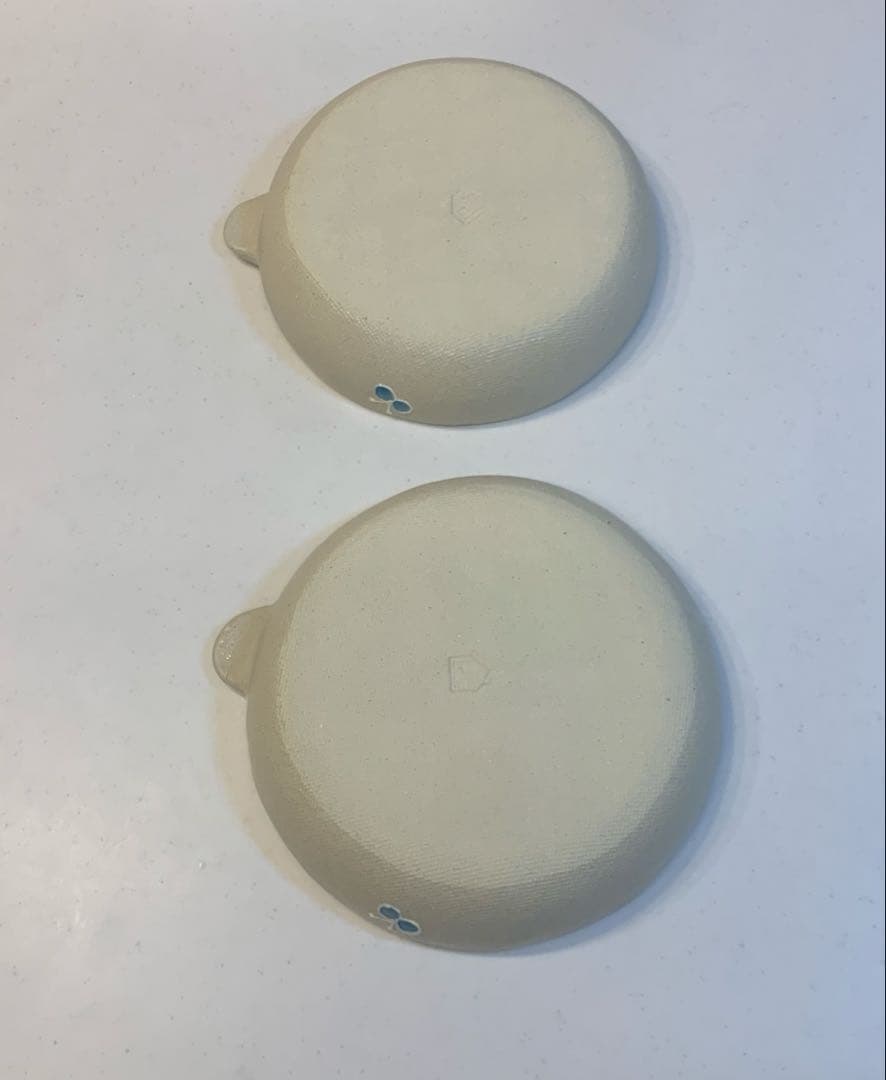 【新品未使用・再値下げ】中村佳菜子　陶器　耳付き深皿　スープ皿　スープボウル